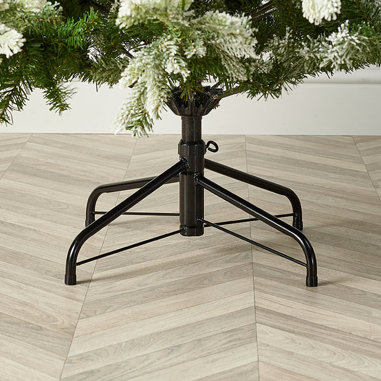 The Seasonal Aisle Snowy Balsam Green Fir Artificial Christmas Tree